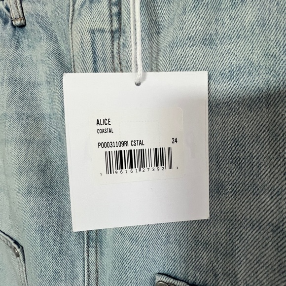 PISTOLA- long Denim Skirt NWT- Alice Coastal - Picture 8 of 9